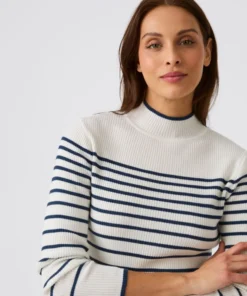 Pull-chaussette col montant 50% laine mérinos
