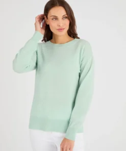 Pull col rond pur cachemire