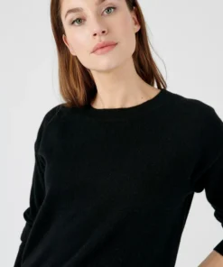 Pull col rond pur cachemire