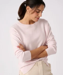 Pull col rond pur cachemire