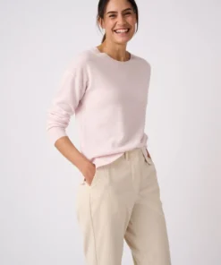 Pull col rond pur cachemire