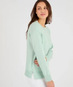 Pull col rond pur cachemire