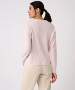 Pull col rond pur cachemire