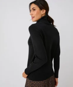 Pull col roulé fine maille Thermolactyl