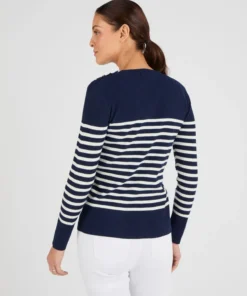 Pull côtelé uni ou rayé Thermolactyl