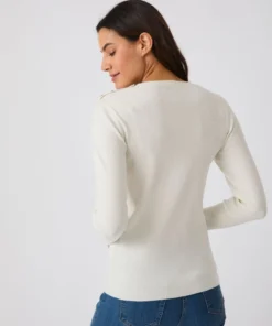 Pull côtelé uni ou rayé Thermolactyl