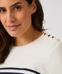 Pull côtelé uni ou rayé Thermolactyl