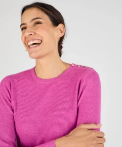 Pull côtelé uni ou rayé Thermolactyl