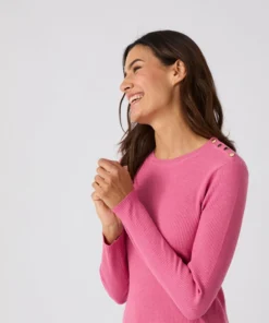 Pull côtelé uni ou rayé Thermolactyl