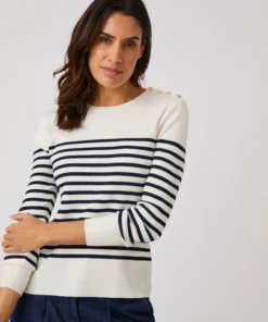 Pull côtelé uni ou rayé Thermolactyl