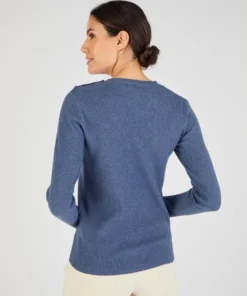 Pull côtelé uni ou rayé Thermolactyl