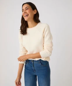Pull fantaisie côtelée