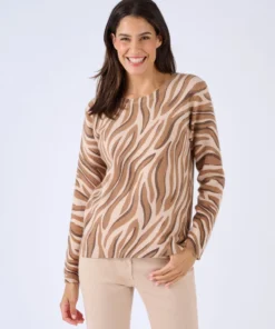 Pull imprimé animalier Thermolactyl