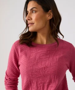 Pull jeu de maille fantaisie
