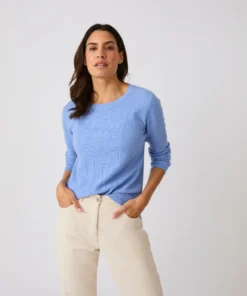 Pull jeu de maille fantaisie