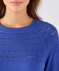Pull jeu de maille fantaisie