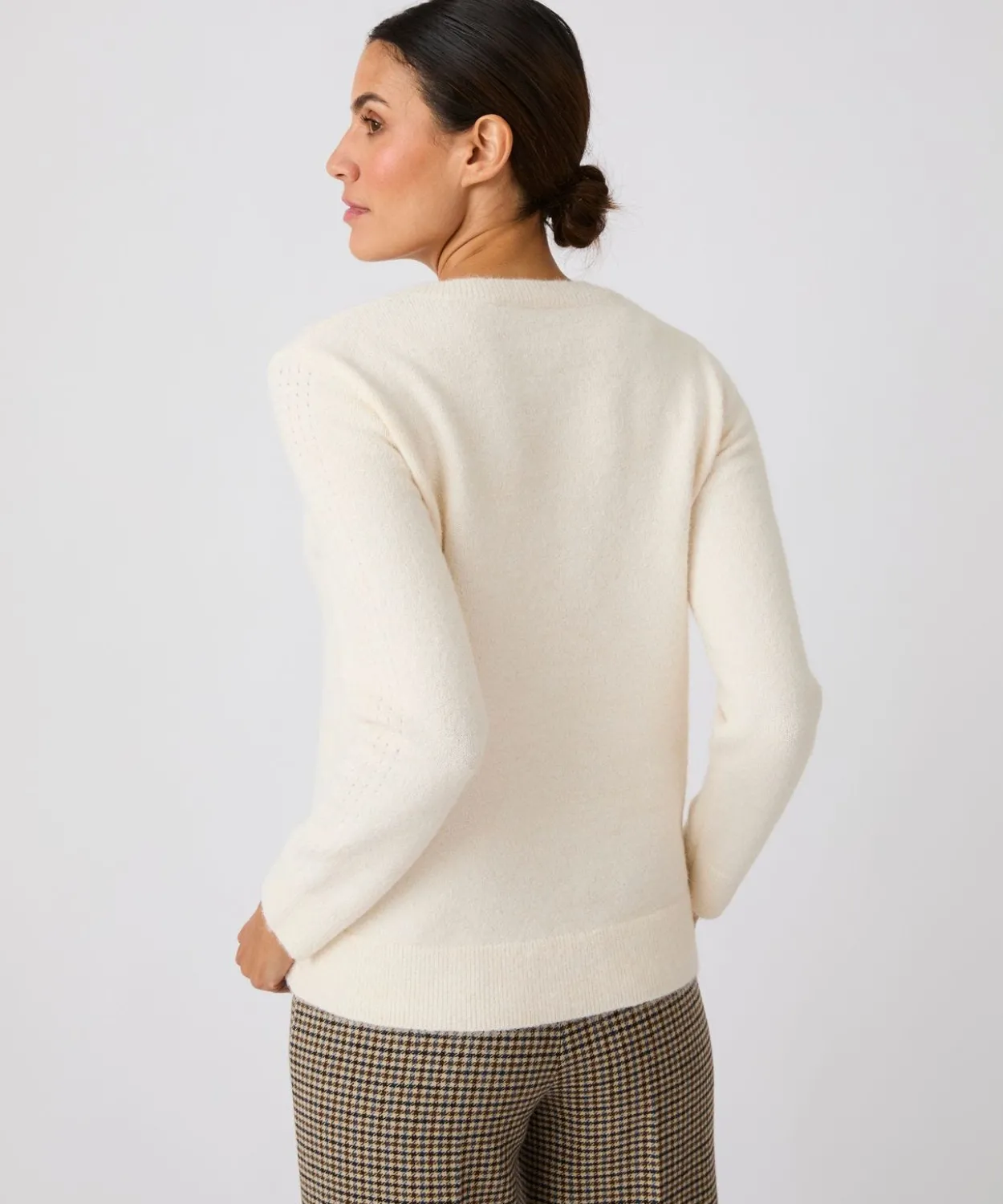 Pull jeu de maille fantaisie Thermolactyl