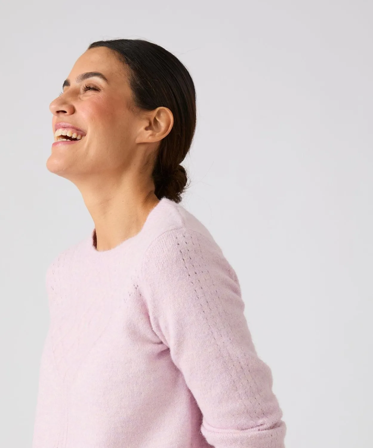 Pull jeu de maille fantaisie Thermolactyl