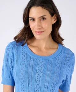 Pull maille ajourée
