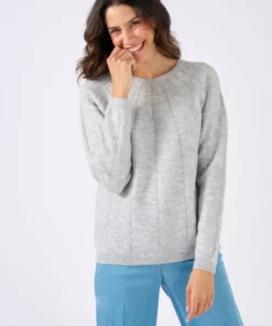 Pull maille ajourée et strass Thermolactyl