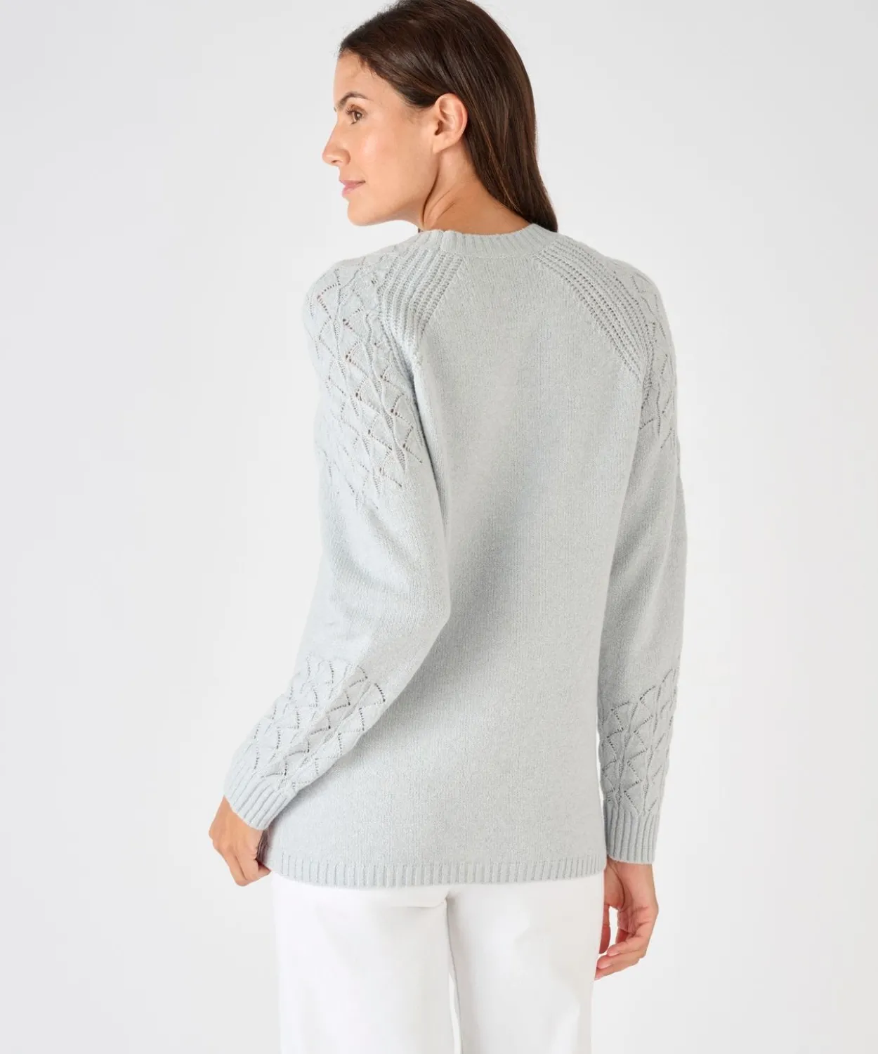 Pull maille fantaisie