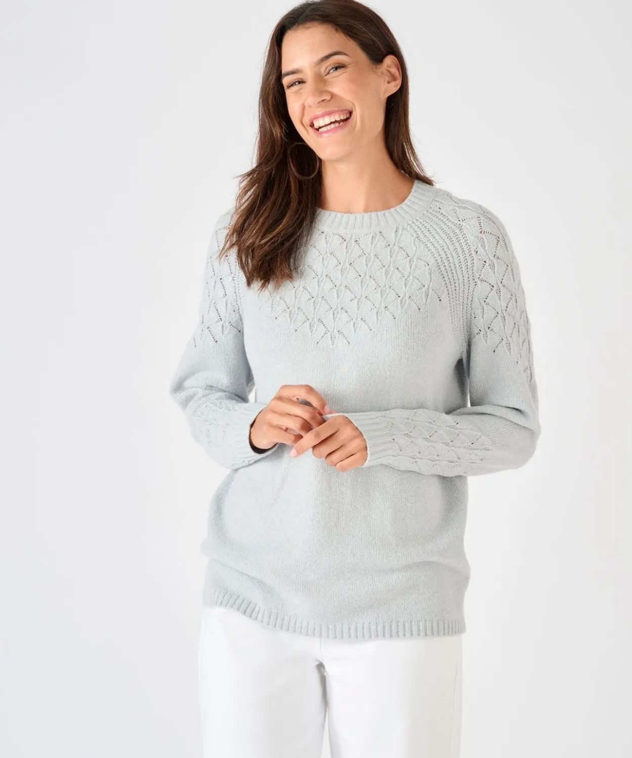 Pull maille fantaisie