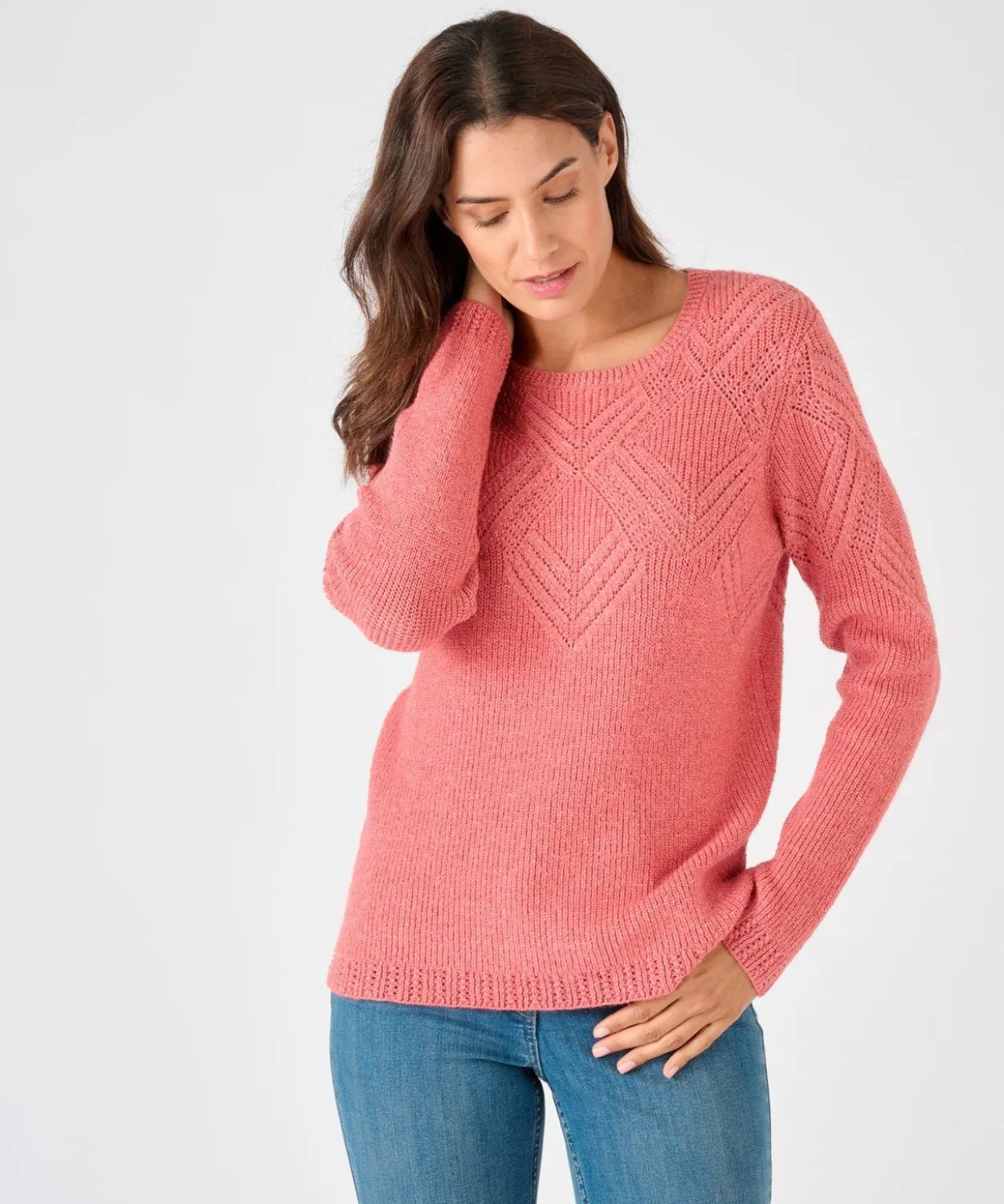 Pull maille fantaisie Thermolactyl