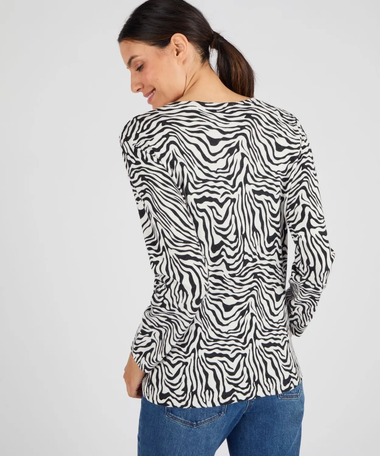 Pull maille fine