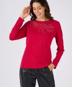 Pull maille fine à clous