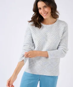 Pull maille multicolore