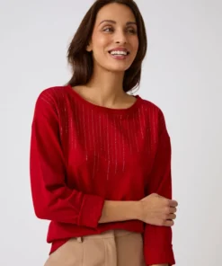 Pull à strass