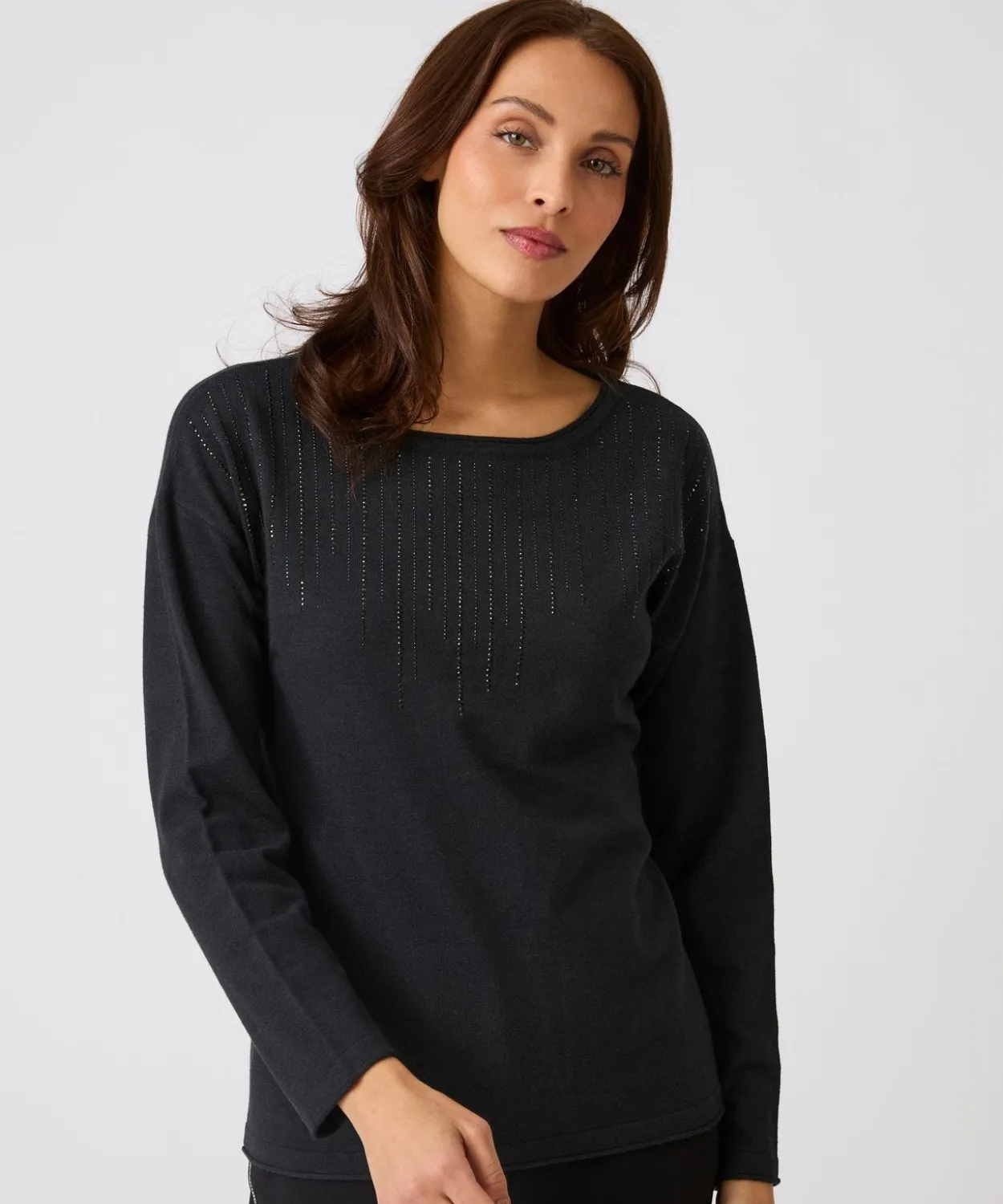 Pull à strass