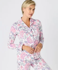 Pyjama boutonné maille jersey