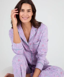 Pyjama boutonné maille jersey
