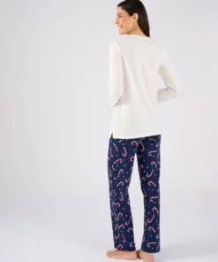Pyjama de Noël en maille jersey pur coton peigné