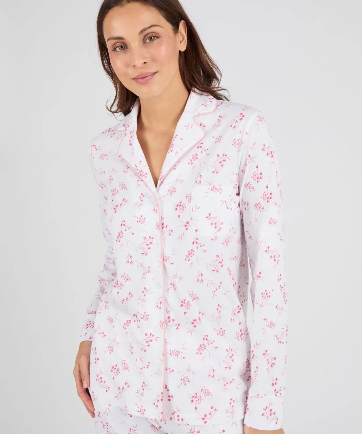 Pyjama en maille jersey pur coton