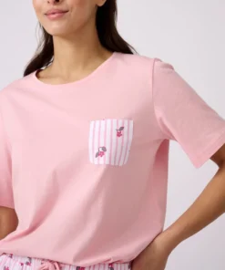 Pyjama en pur coton peigné