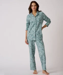 Pyjama flanelle coton imprimé