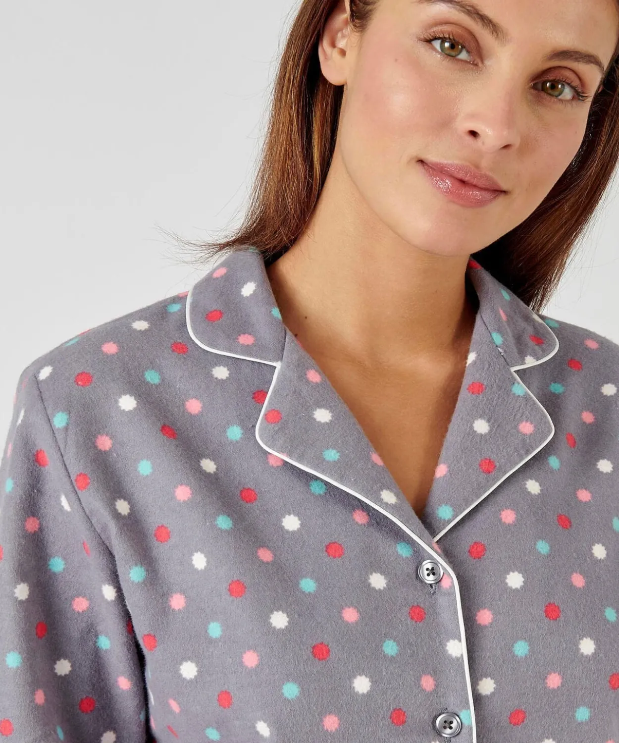 Pyjama flanelle coton imprimé