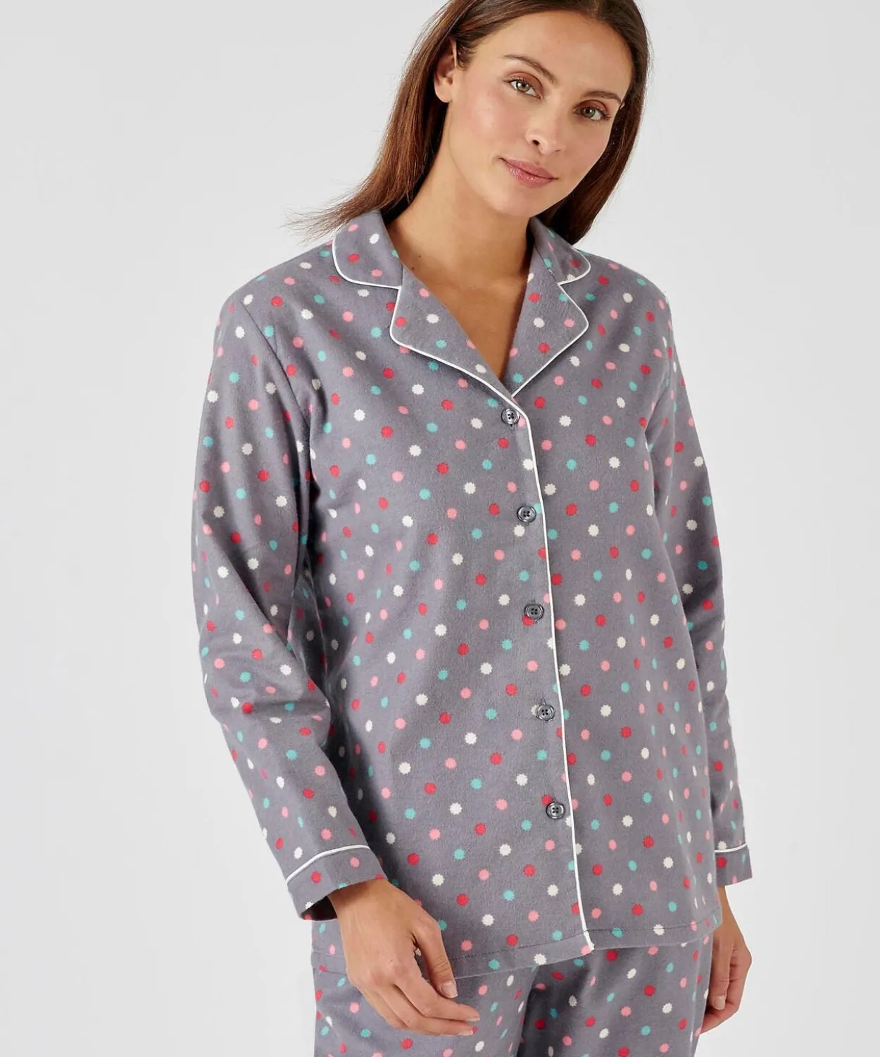 Pyjama flanelle coton imprimé