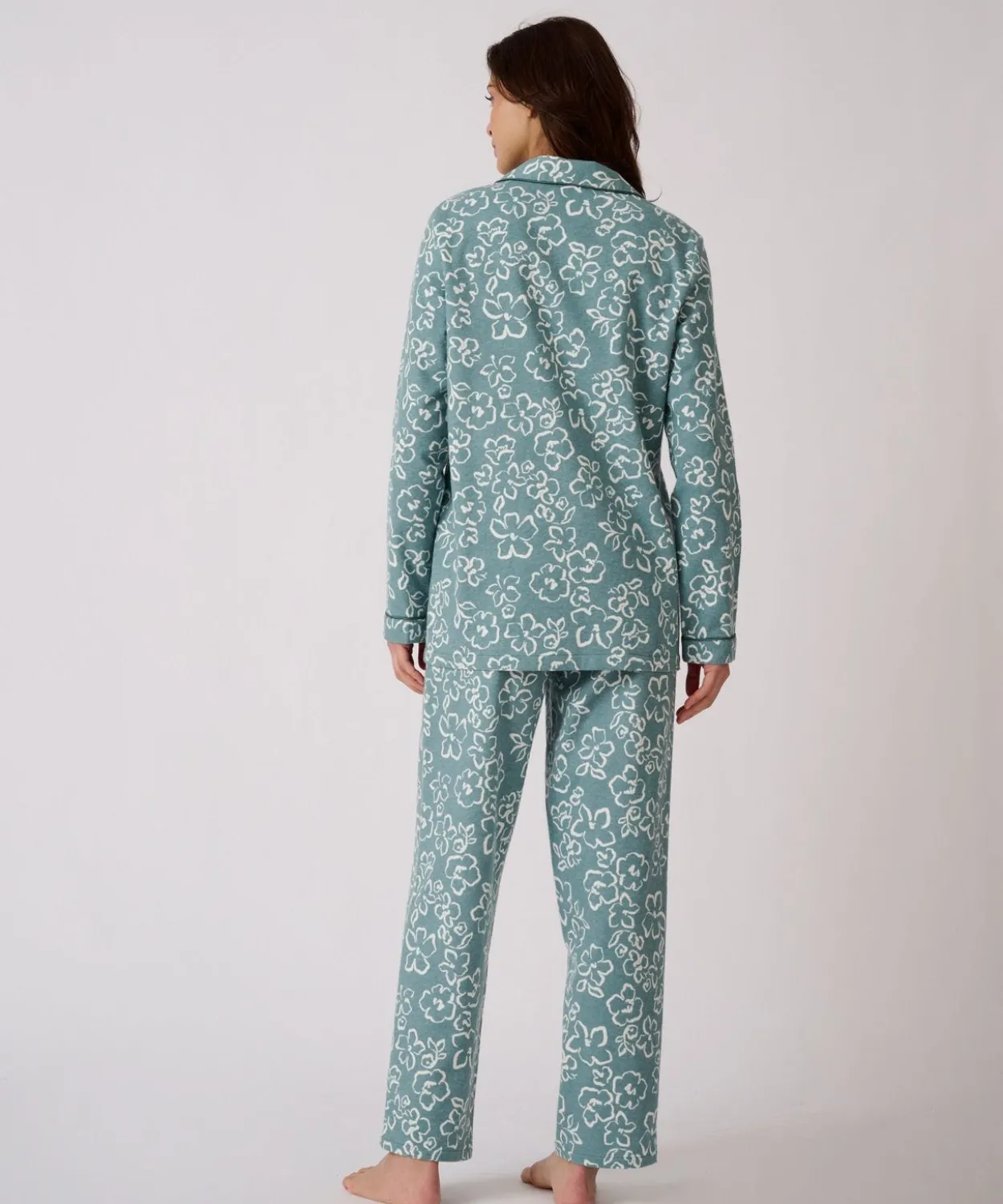 Pyjama flanelle coton imprimé