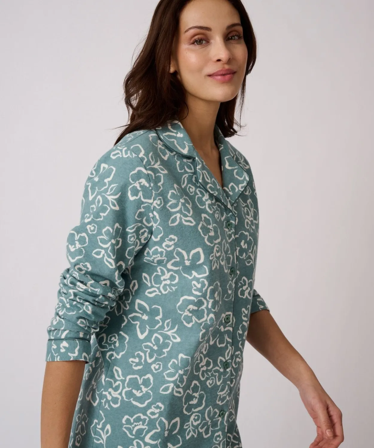 Pyjama flanelle coton imprimé