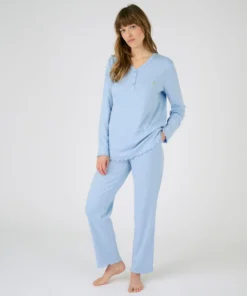 Pyjama maille côtelée