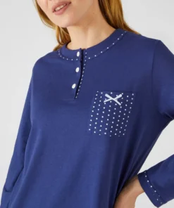 Pyjama maille jersey coton peigné