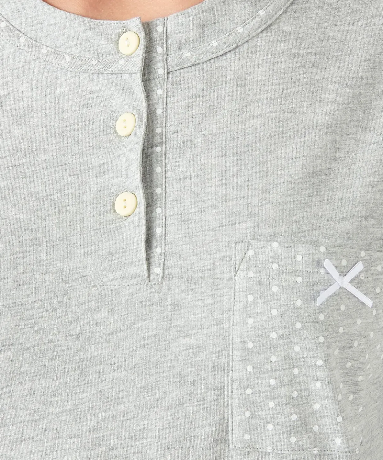 Pyjama maille jersey coton peigné
