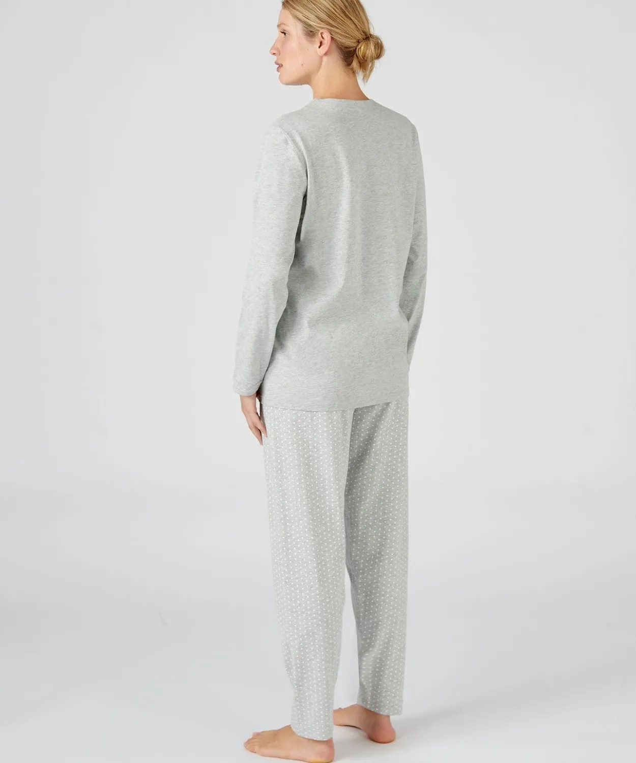 Pyjama maille jersey coton peigné