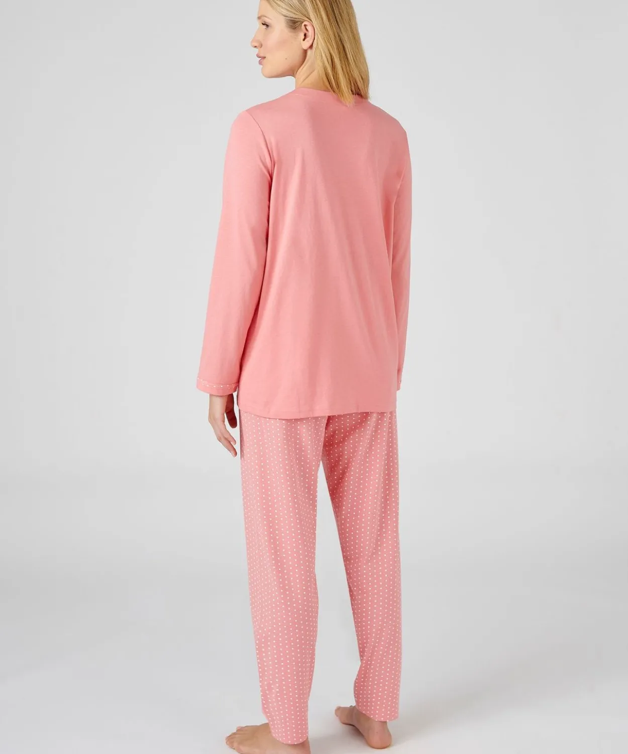 Pyjama maille jersey coton peigné