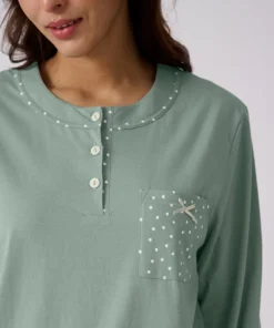 Pyjama maille jersey coton peigné