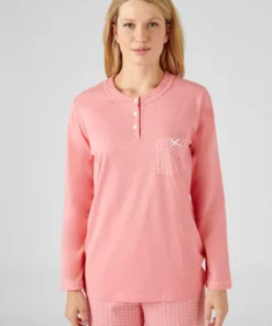 Pyjama maille jersey coton peigné