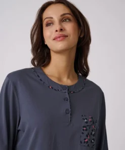 Pyjama maille jersey coton peigné